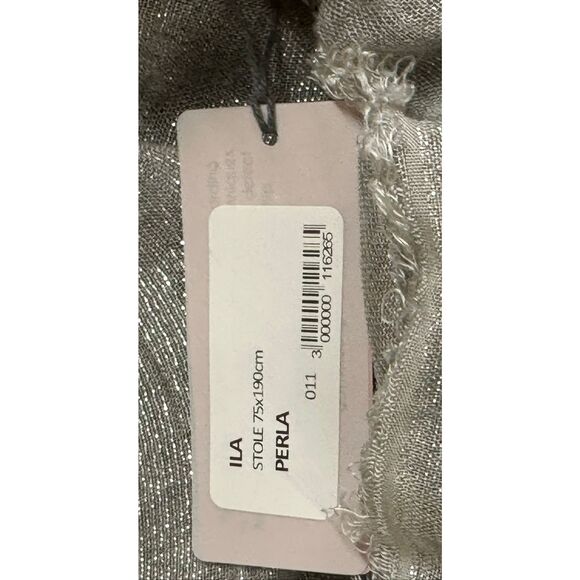 GAYNOR BONGARD ILA Luxury Stole in Perla - Picture 7 of 7